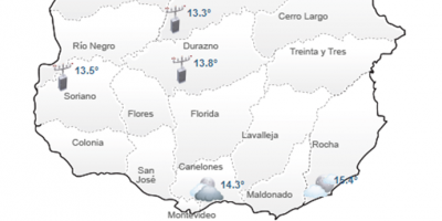 El tiempo hoy