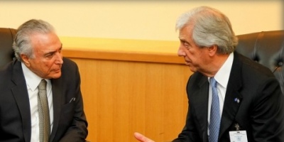 Temer confirm� que Brasil reanudar� importaci�n de l�cteos uruguayos