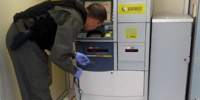 Intentaron robar otro cajero mediante explosivo