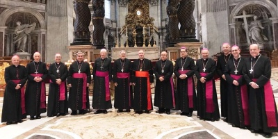 Obispos uruguayos se reunieron con el Papa