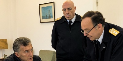 Macri visita a los familiares de los tripulantes del submarino desaparecido
