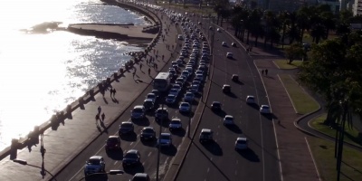 Intendencia sincroniza sem�foros de acuerdo al m�ximo de velocidad