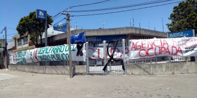 AEBU mantiene ocupaci�n de la sucursal Mercado Modelo del BROU