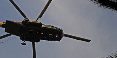 Helic�ptero de FAU baleado en Congo