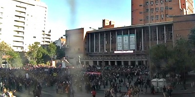 Marcha por dos contra la violencia hacia mujeres