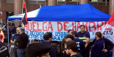 Trabajadores del gas por ca�er�a inician huelga de hambre