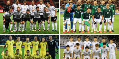 El Grupo F, de Alemania y M�xico, el que m�s seguidores tiene en redes