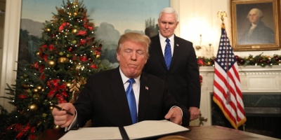 Trump dice que su decisi�n sobre Jerusal�n "deb�a haberse tomado hace tiempo"