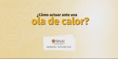 El INUMET advierte por "ola de calor" y el SINAE emite recomendaciones