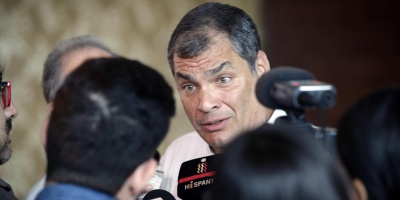 Ex presidente Correa denuncia alteraci�n constitucional en Ecuador