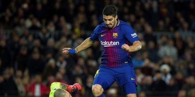 Su�rez llegar� al cl�sico con la punter�a recuperada