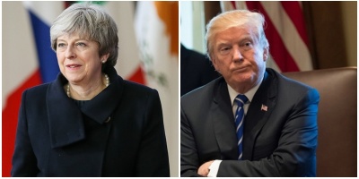 May traslada a Trump su desacuerdo con la decisi�n sobre Jerusal�n