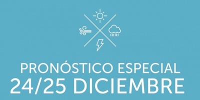 Inumet descart� precipitaciones para noche buena y navidad