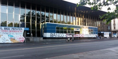 Aebu realiza paro de 24 horas en el Banco Rep�blica