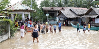M�s de 130 muertos por la tormenta Tembin en el sur de Filipinas