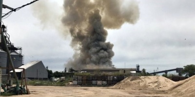 Un muerto y ocho heridos en explosi�n de cerealera argentina