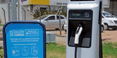 Inauguraron ruta para veh�culos el�ctricos