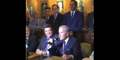 Barrera asumi� como presidente de Pe�arol