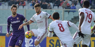 Milan empata con el Fiorentina y cierra su 2017 fuera de la zona europea