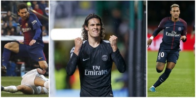 Cavani en el once tipo de "L'�quipe"