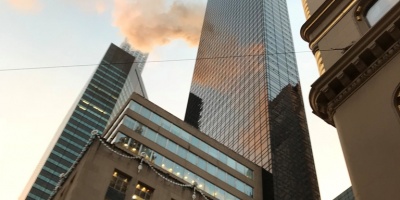 Al menos dos heridos en un incendio en azotea de la Torre Trump en Nueva York