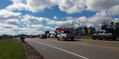 Productores realizan movilizaciones previo al encuentro en Durazno