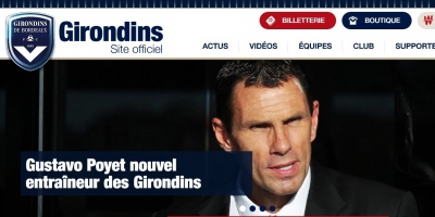 Poyet es el nuevo director t�cnico del Girondins de Burdeos