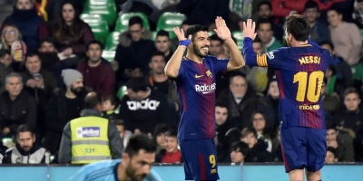 Su�rez y Messi, imparables