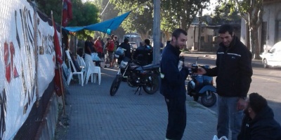 Trabajadores de la Uni�n Ferroviaria ocupan taller de Servicios Log�sticos