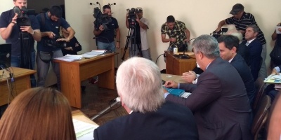 En marcha la audiencia de extradici�n del sindicalista Marcelo Balcedo