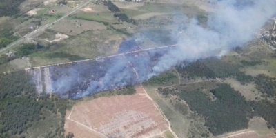 En lo que va del verano Bomberos combati� m�s de 1300 incendios de campo