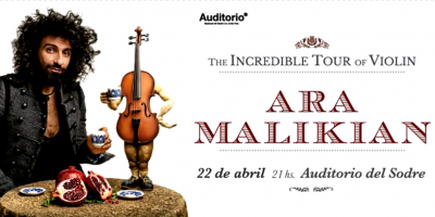 Llega al Sodre el violinista liban�s Ara Maliki�n