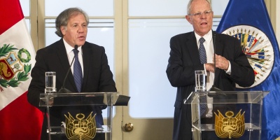 Almagro apoya a Kuczynski y pide al Per ser ejemplo antes de Cumbre Amricas