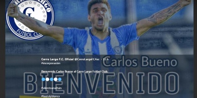 Carlos Bueno jugar� en Cerro Largo