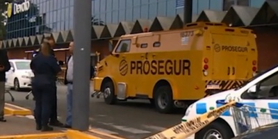 Funcionarios de transporte de caudales realizan paro