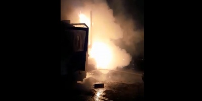 Una veintena de camiones destruidos en ataques incendiarios en sur de Chile