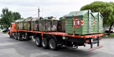 Intendencia finaliz� instalaci�n de contenedores nuevos