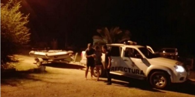 Rescatan pescador en Colonia