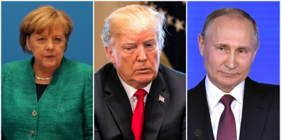 Merkel y Trump, preocupados por desarrollo armament�stico anunciado por Putin