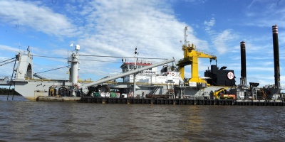 Realizaron batimetr�a inicial previa a dragado del R�o Uruguay