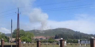Incendio en Verd�n, demandar� todo el fin de semana