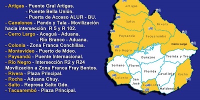 Un solo Uruguay har� concentraciones en 15 puntos 