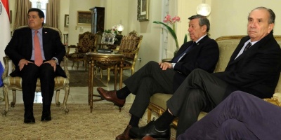 Cancilleres de Mercosur saludan a Cartes antes de reuni�n sobre tratado UE