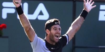 Juan Mart�n Del Potro campe�n en Indian Wells por primera vez