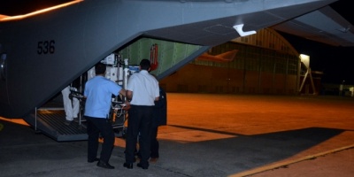 Fuerza A�rea realiza un nuevo traslado sanitario
