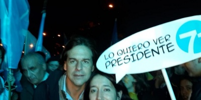 Lacalle Pou defendi� sus ideas, dijo estar enamorado de ellas y pidi� respeto para los que tienen otras