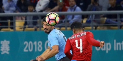 Luis Su�rez es el m�ximo goleador de la selecci�n uruguaya