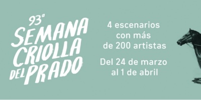 Comenz� una nueva edici�n de la Semana Criolla del Prado