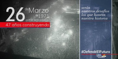 El Frente Amplio cumple 47 a�os del primer acto de masas 