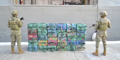 Decomisan media tonelada de coca�na en Per� que iba a ir a Estados Unidos
